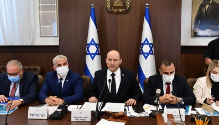 بينيت خلال اجتماع الحكومة الإسرائيلية الأحد
