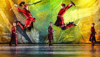 جانب من أحد عروض فرقة الباليه الجورجية