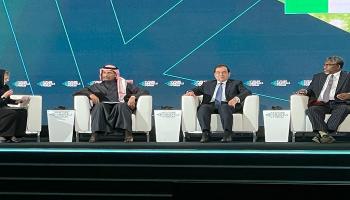 وزير البترول والثروة المعدنية خلال الجلسة الرئيسية