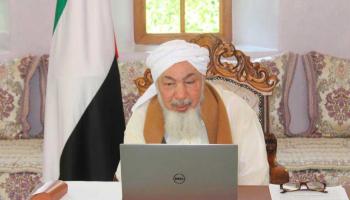 الشيخ عبدالله بن بيه رئيس مجلس الإمارات للإفتاء الشرعي