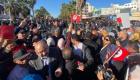 Tunus güvenlik güçleri ile protestocular arasında tansiyon yükseliyor