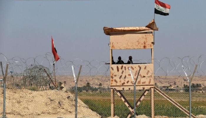 جانب من الحدود العراقية السورية