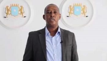 محمد إبراهيم معلمو المتحدث باسم الحكومة الصومالية