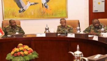 اجتماع المجلس العسكري الانتقالي في السودان- أرشيفية