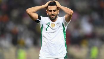رياض محرز، قائد منتخب الجزائر