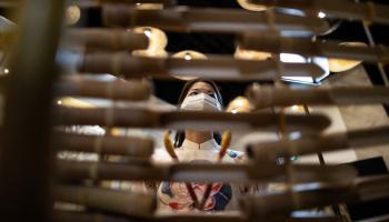 جانب من العرض الفني الفيتنامي في إكسبو دبي