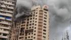 ۱۷ کشته و زخمی در آتش سوزی یک ساختمان در هند