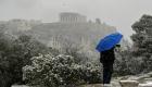 الثلوج تكسو اليونان.. انقطاع الكهرباء وإغلاق المدارس (صور)