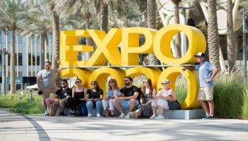 الفلاسي يزور جناح السلفادور في إكسبو 2020 دبي