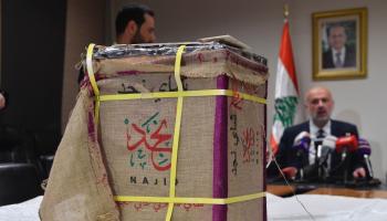 وزير الداخلية خلال إعلان إحباط العملية