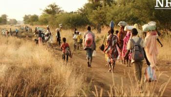 الحرب أجبرت الآلاف على الفرار من جنوب السودان