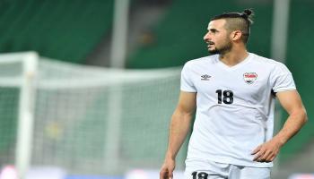 أيمن حسين لاعب منتخب العراق
