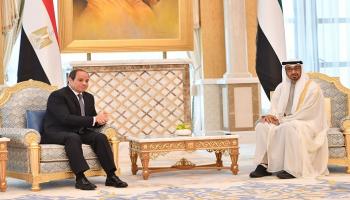 الرئيس المصري يبدأ زيارة للإمارات لبحث آخر التطورات الإقليمية