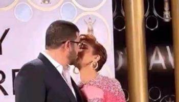 أصالة وزوجها في مشهد مثير