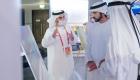 حمدان بن محمد يزور جناح "دي بي ورلد" في إكسبو 2020 دبي