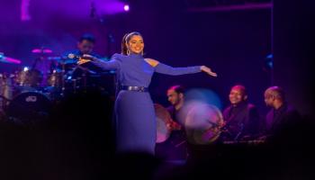 بلقيس على منصة اليوبيل في إكسبو 2020 دبي