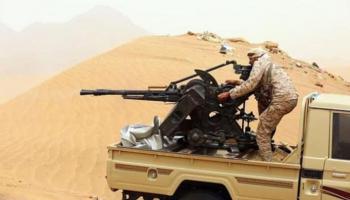 جانب من اشتباكات الجيش اليمني مع المليشيات - أرشيفية
