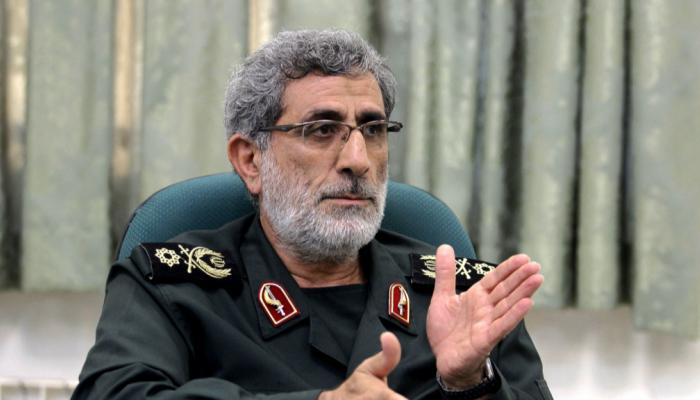 قائد فيلق القدس الإيراني اسماعيل قآاني