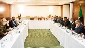 لقاء إيجاد والبعثة الاممية بالخرطوم