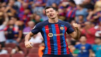 روبرت ليفاندوفسكي هداف الدوري الإسباني