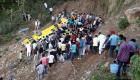 سقوط مرگبار اتوبوسی به دره در هند ۲۵ کشته بر جای گذاشت