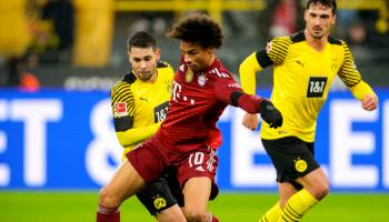 موعد مباراة بروسيا دورتموند وبايرن ميونخ والقنوات الناقلة والمعلقون