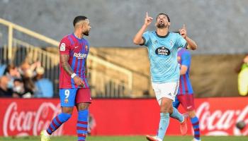 برشلونة وسيلتا فيجو في الدوري الإسباني