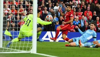 محمد صلاح ضد مانشستر سيتي