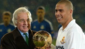 رونالدو توج بالكرة الذهبية مع ريال مدريد