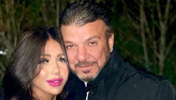 سارة رفقة والدها الفنان أحمد سلامة 