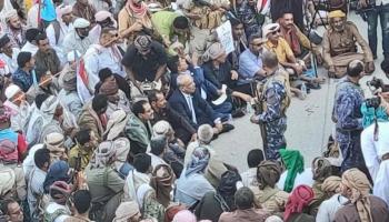 جانب من الاحتفال بمناسبة ثورة ١٤ أكتوبر في حضرموت 
