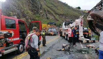 Colombie : Au moins 20 morts dans un accident d’autocar