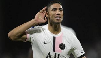 المغربي أشرف حكيمي نجم دورتمود السابق وسان جيرمان الحالي