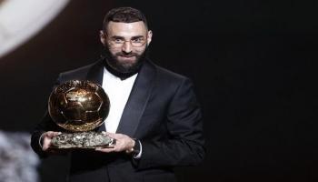 كريم بنزيما مهاجم ريال مدريد