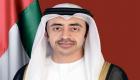 وزير خارجية الإمارات: حريصون على تعزيز العلاقات مع الكويت