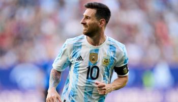 ليونيل ميسي قائد منتخب الأرجنتين