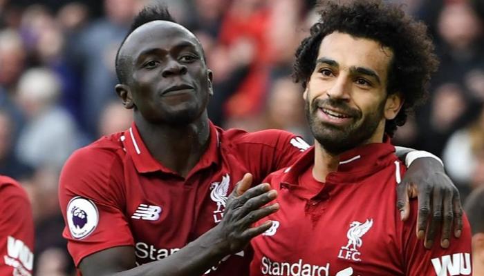 محمد صلاح وساديو ماني في ليفربول