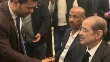 أحمد حمد رفقة المحامي الراحل فريد الديب
