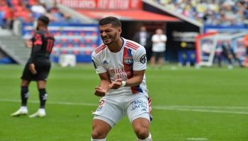 حسام عوار لاعب ليون الفرنسي
