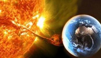 العواصف الشمسية قادرة على تدمير الأرض- توضيحية