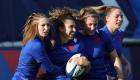 Coupe du monde féminine de rugby: les Bleues s'impose face à l'Italie et filent en demi-finales