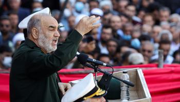 قائد الحرس الثوري الإيراني اللواء حسين سلامي