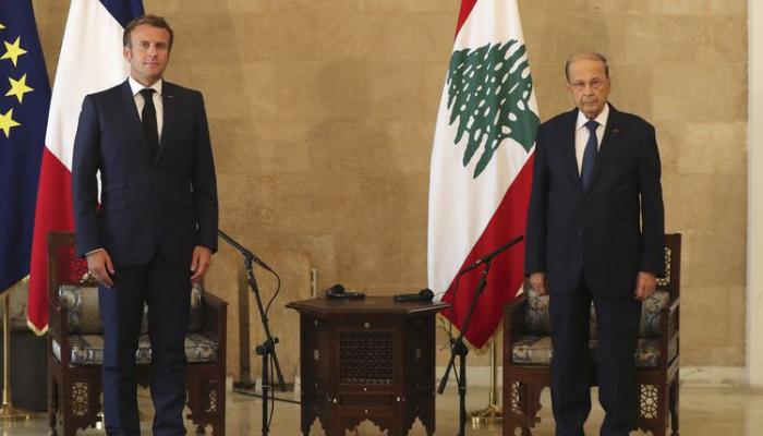 Macron et Aoun