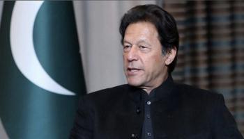 عمران خان رئيس الوزراء الباكستاني السابق 