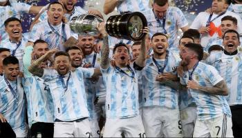 ليونيل ميسي قائد منتخب الأرجنتين