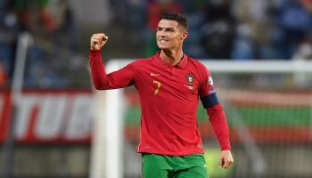 كريستيانو رونالدو مع منتخب البرتغال