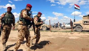 قوة من الجيش العراقي خلال مهمة أمنية - أرشيفية
