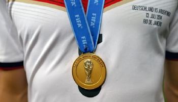 الميدالية الذهبية لألمانيا في كأس العالم 2014