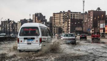 مصر تشهد أمطارا متفاوتة الشدة