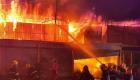 حريق الوزيرية في العراق.. 32 مصاباً من الدفاع المدني